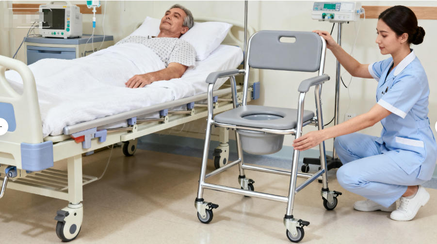 bariatric bedside commode 1