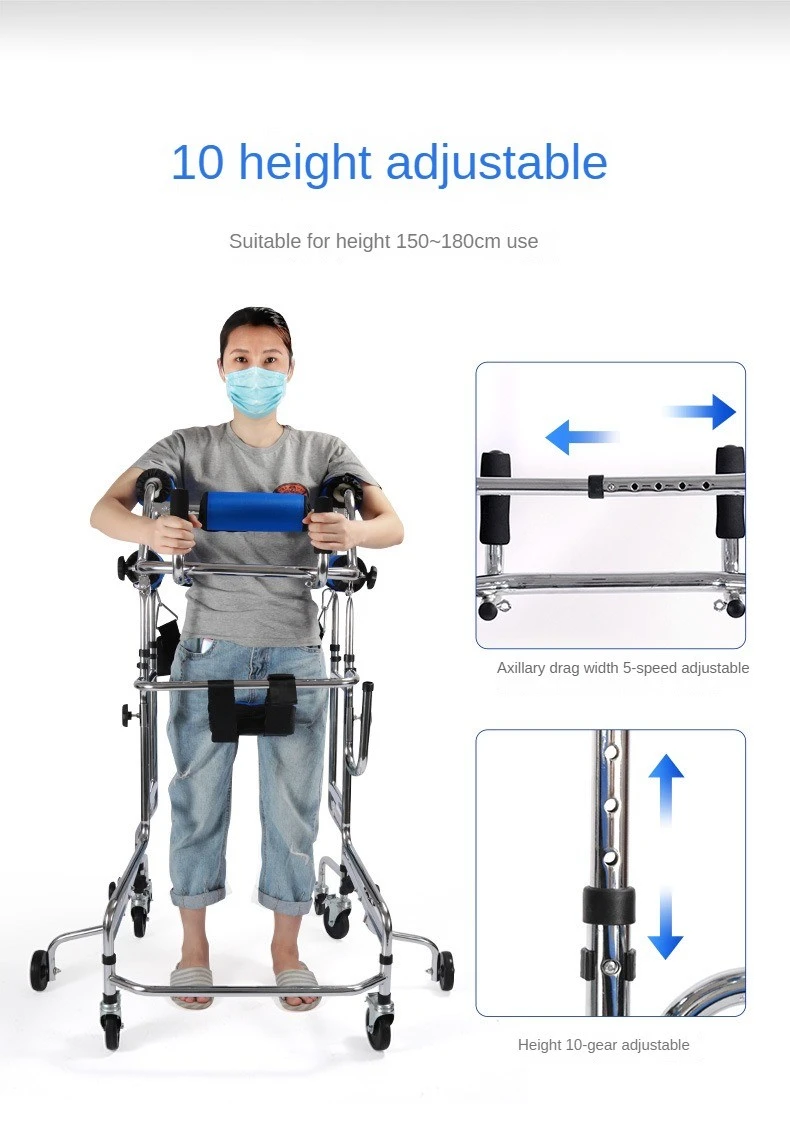 upright walker with seat