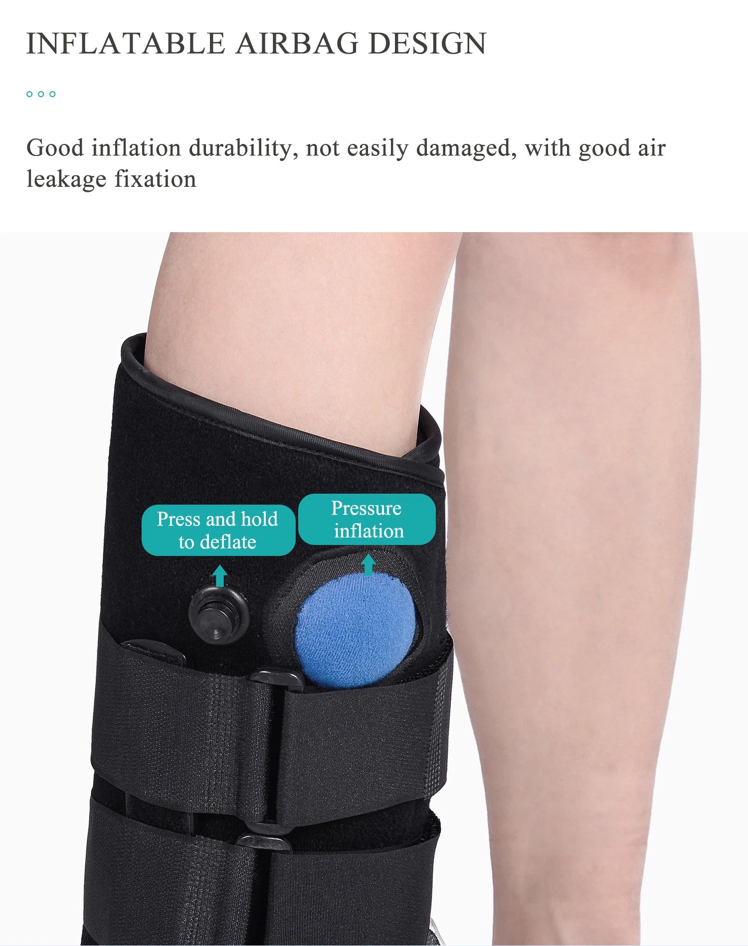 Adjustable chuck for air walking boots6